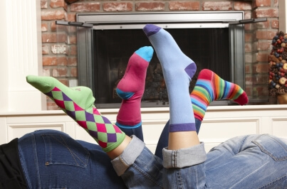 Mismatched socks